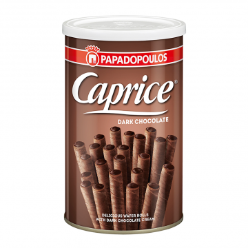 Papadopoulos CAPRICE Wafers DARK Chocolate 250g