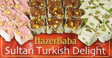 Hazer Baba Pistachio Turkish Delight (Sultan) 454g