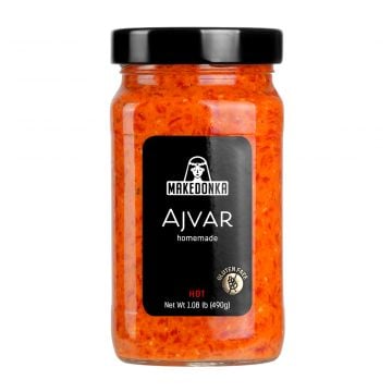 MAKEDONKA Homemade HOT Ajvar BIG 490g