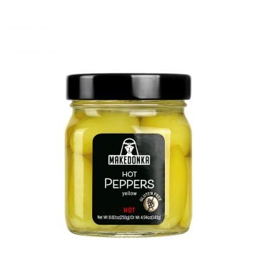 MAKEDONKA Yellow Hot Peppers SMALL 250g