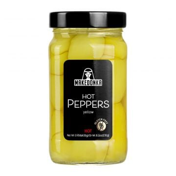 MAKEDONKA Yellow Hot Peppers Medium 430g