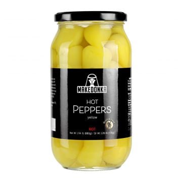 MAKEDONKA Yellow Hot Peppers BIG 880g