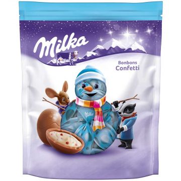 Milka Christmas Chocolate Bonbons Confetti 86g