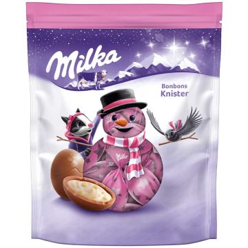 Milka Christmas Chocolate Popping Bonbons (Knister) 86g