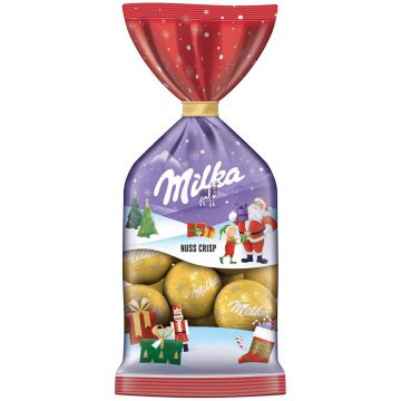 Milka Weihnachts Kugeln Nuss-Crisp 100g