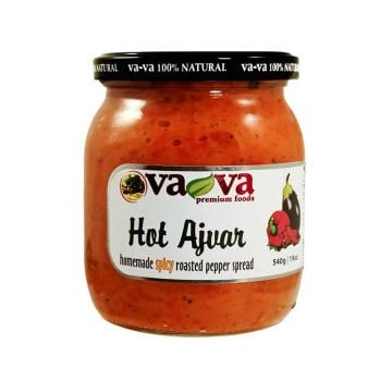 VaVa HOT AJVAR Homemade Spicy Pepper Spread 540g