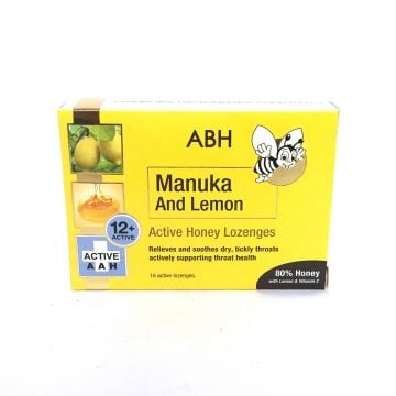 ABH Manuka Lozenges with Lemon 16pcs