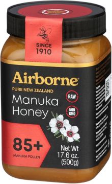 AIRBORNE Creamed Manuka Honey 85+ 500g