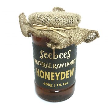 Seebees Natural Raw Honeydew Honey 400g 