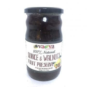 VA-VA  Quince & Walnuts Fruit Preserve 100% Natural 900g 