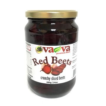 VaVa Sliced Red Beets 680g