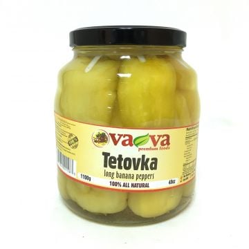 VaVA Tetovka Long Banana Peppers 1100g