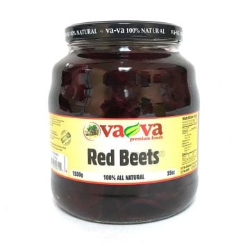 Sliced Red Beets VaVa 1550g 