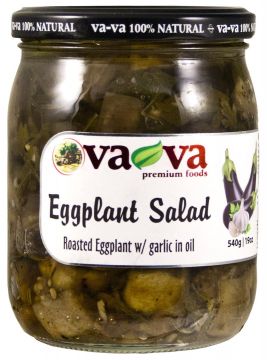 VA-VA Eggplant Salad with Garlic in oil 540g