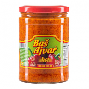 Bash Home Made Ajvar HOT 530g