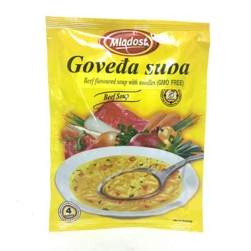 Mladost Beef Soup 65g