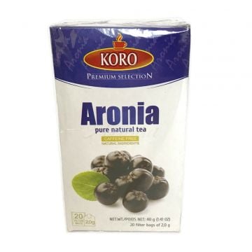 KоRо Tea Aronia (20 tea bags x 2g) 40g
