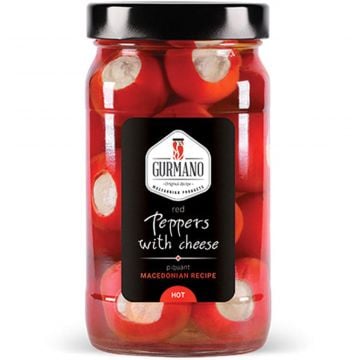 Gurmano Red Peppers with Cheese 470g