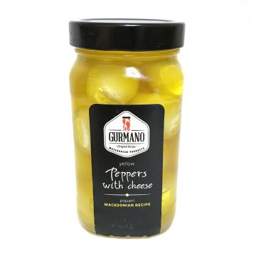 Gurmano Yellow Peppers with Cheese 470g