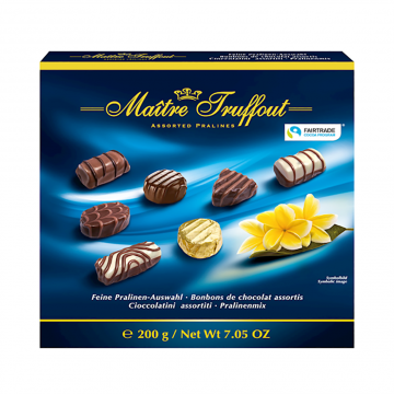 MAITRE TRUFFOUT Assorted Pralines BLUE 200g