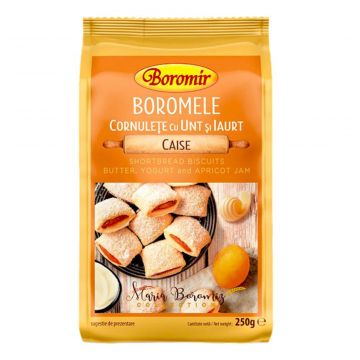 BOROMIR Shortbread Cookies with Yogurt and Apricots 250g