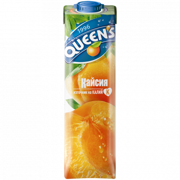 Queen's Apricot Nectar with Pulp 1L