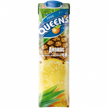 Queen's Pineapple Nectar with Pulp 1L