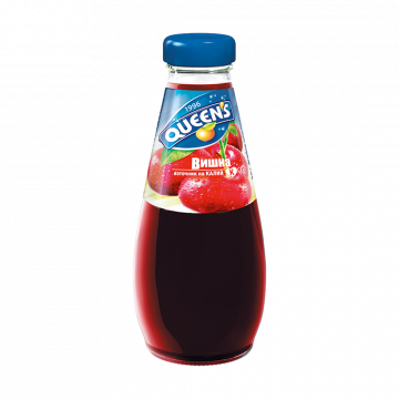 Queen's Sour Cherry Juice (glass bottle) 250ml