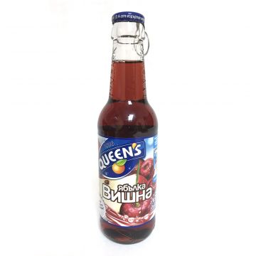 Queen's Apple-Sour Cherry (glass bottle) 250ml