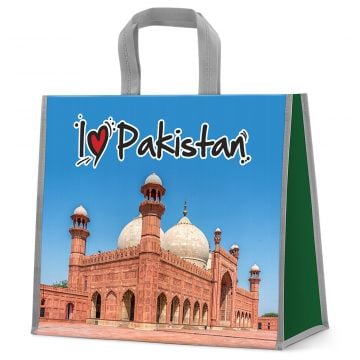 I Love Pakistan Reusable Shopping Bag