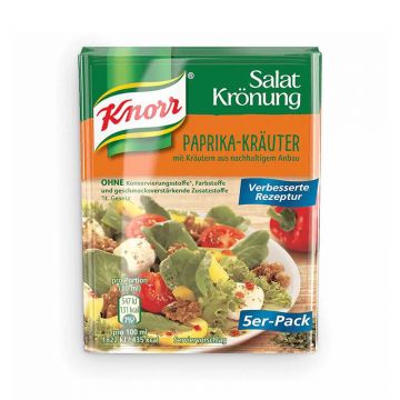 KNORR Salat Kroenung Paprika-Krauter 5 pack