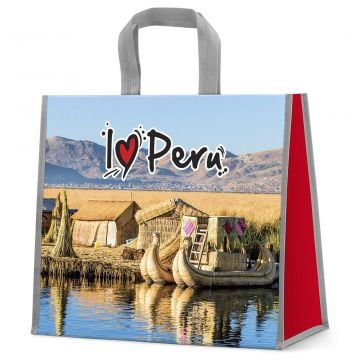I Love Peru Reusable Shopping Bag