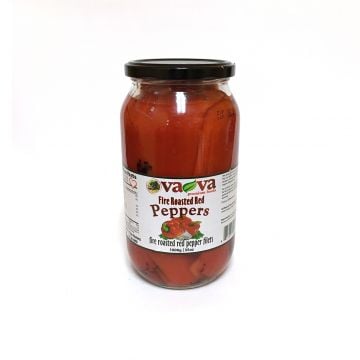 VaVa Fire Roasted Red Peppers 950g