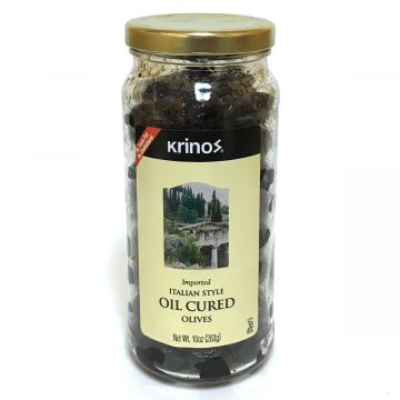 Krinos Oil Cured Olives 10oz (283g)