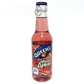 Queen's Apple-Watermelon Juice (glass bottle) 250ml