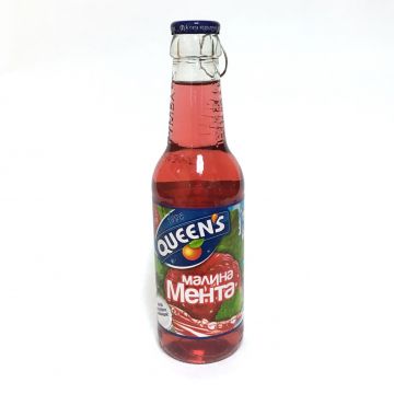 Queen's Raspberry-Mint Juice (glass bottle) 250ml