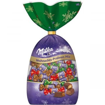 Milka Christmas Chocolate Praline Mix (Weihnachts-Pralinen Mix) 180g