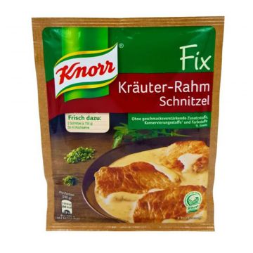 KNORR Fix Krauter-Rahm Schnitzel 