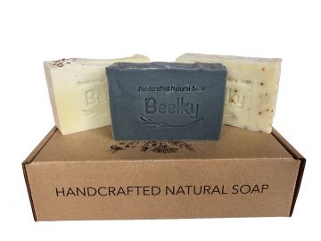 Beelky All Natural Soaps - Pomorie Luga, Pomorie Mud and Dulce (set of 3)