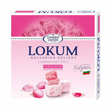 Traditional Bulgarian Delight Orbis with Natural Rose Water and Rose 170g