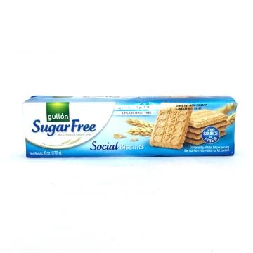 Gullon Social бисквити без захар 170г