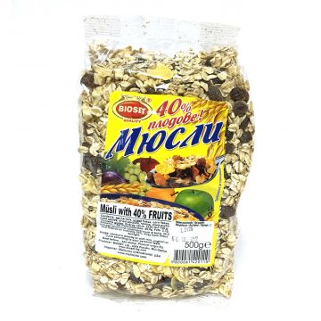 Muesly with 40% Fruit 500g