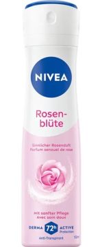 Nivea Deo Spray ROSE TOUCH (Rosen-Blute) Women 150ml 