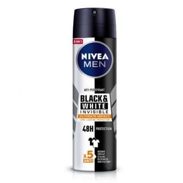 Nivea Deo Spray B&W Ultimate Impact for men 150ml