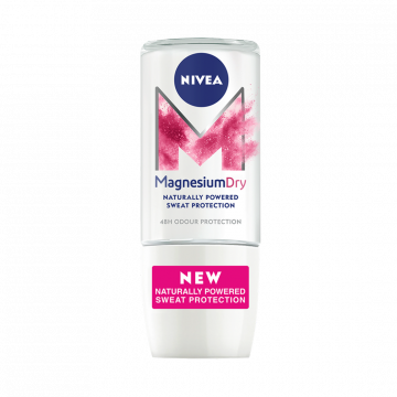 Nivea Deo Roll On MAGNESIUM Dry PINK 0% ACH women 50ml