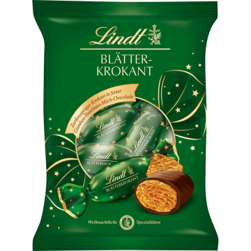 Lindt Chocolate Bonbons Blaetter-Кrokant 90g