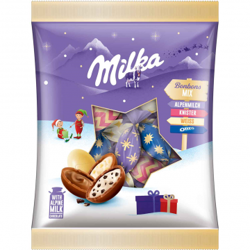 Milka Weihnachts Bonbons Mix 130g