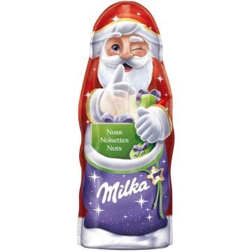 Milka Santa Claus with Hazelnuts (Nuss Nut Noisettes) 95g