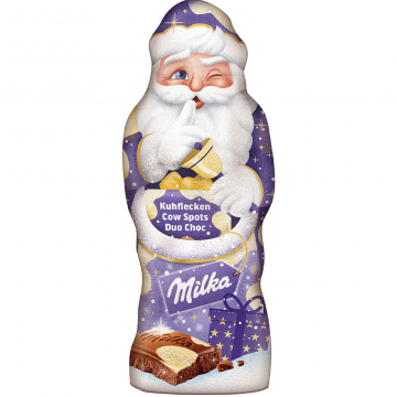 Milka Santa Claus Kuhflecken Cow Spots Duo Chockolate (Happy Cow) 100g