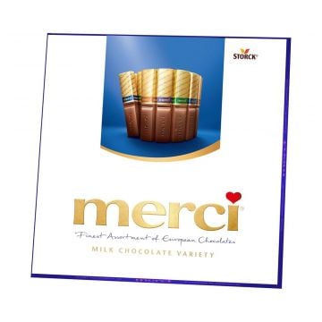 MERCI Milk Chocolate Box (Blue) 7oz